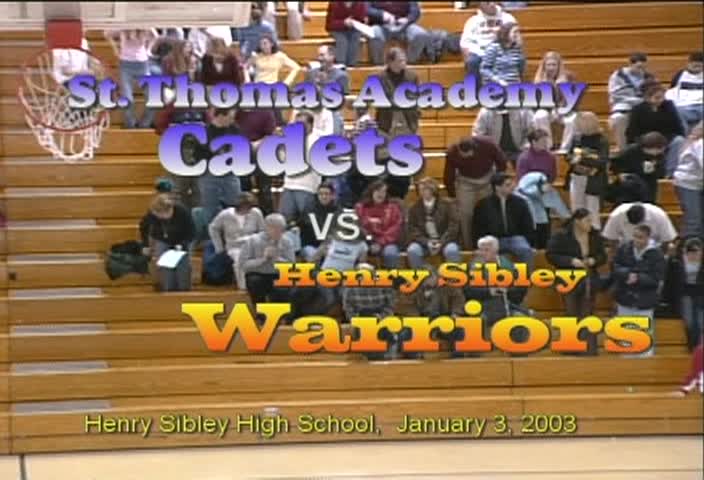 Thumbnail image for GOTW: Boys Basketball Saint Thomas Academy @ Henry Sibley of 1-3-03