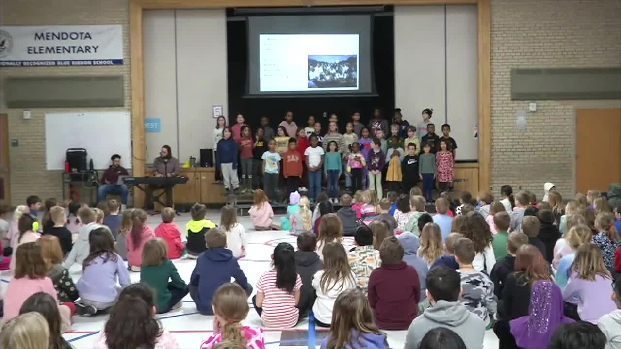 Thumbnail image for Mendota Elementary Black History Month Choir