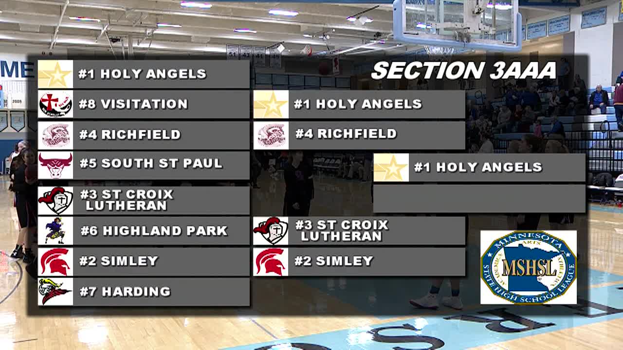 Thumbnail image for GOTW: Girls Basketball Section 3AAA Semifinal #3 St. Croix Lutheran Academy vs. #2 Simley @ Bloomington Jefferson of 3-3-18