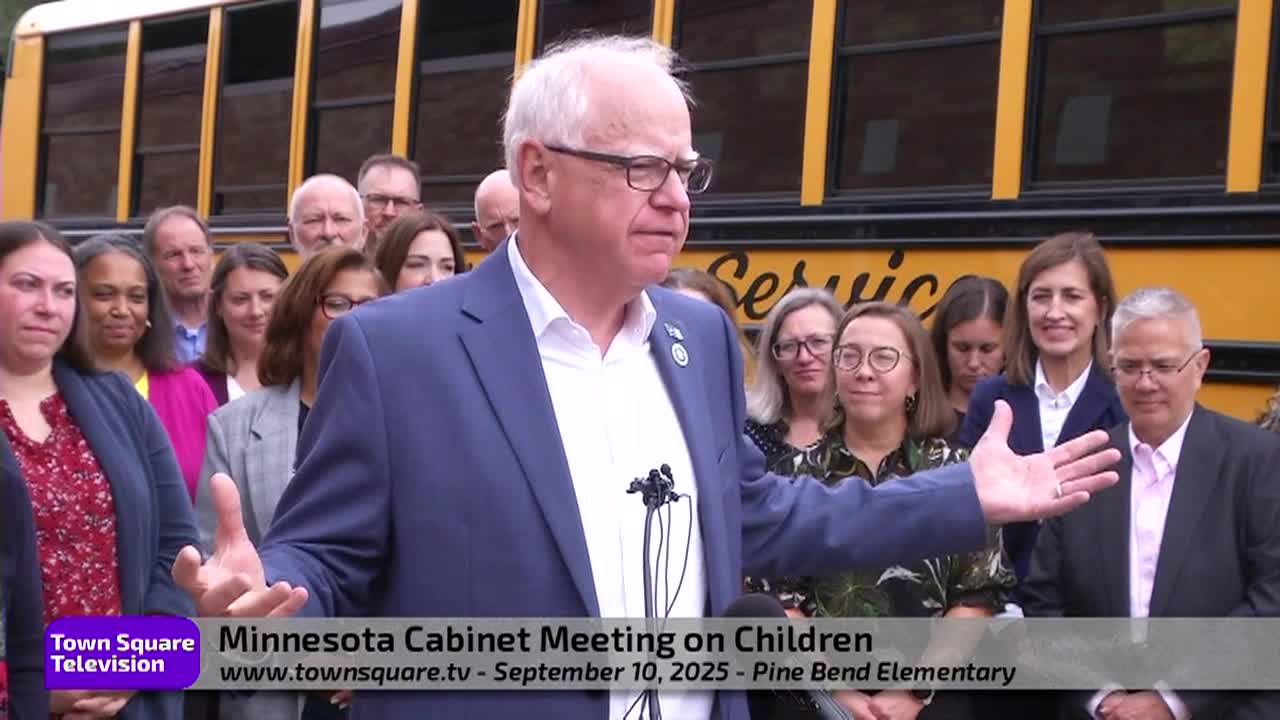 Childrens Cabinet Press Conference