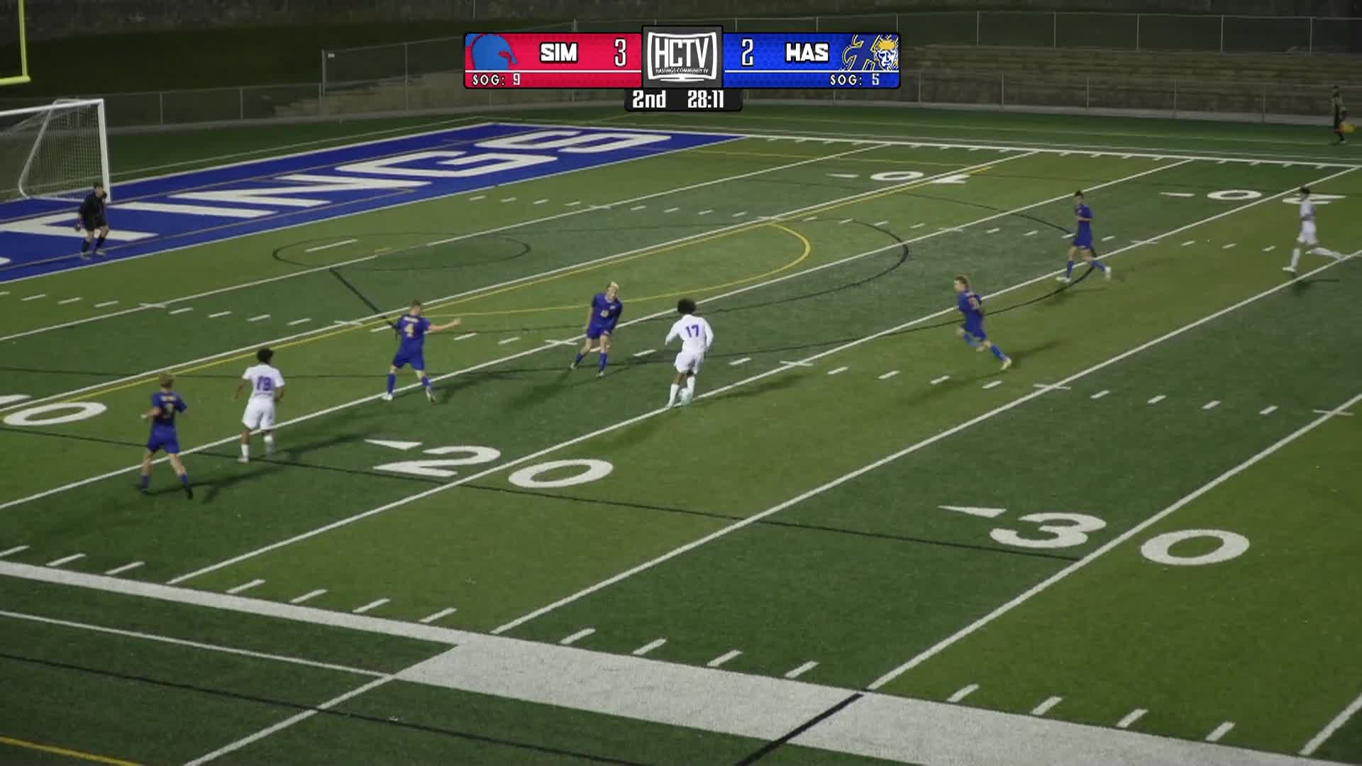Boys Soccer Simley @ Hastings 9-23-25