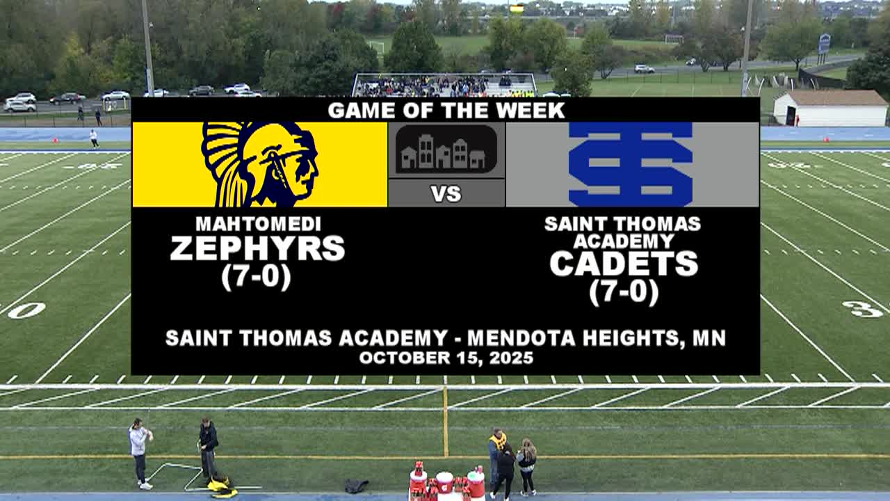 GOTW: Football Mahtomedi @ Saint Thomas Academy 10-15-25