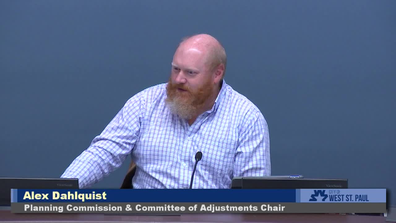 West St. Paul Planning Commission of 10-21-25
