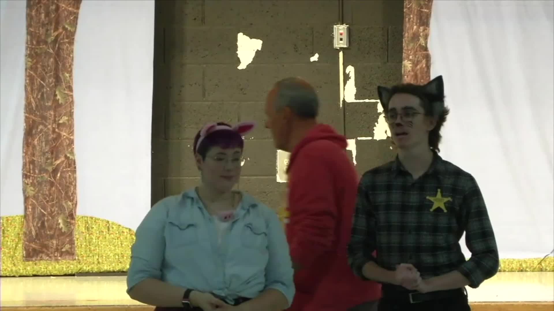 Three Little Pigs, Mendota Elementary 3rd Grade Production