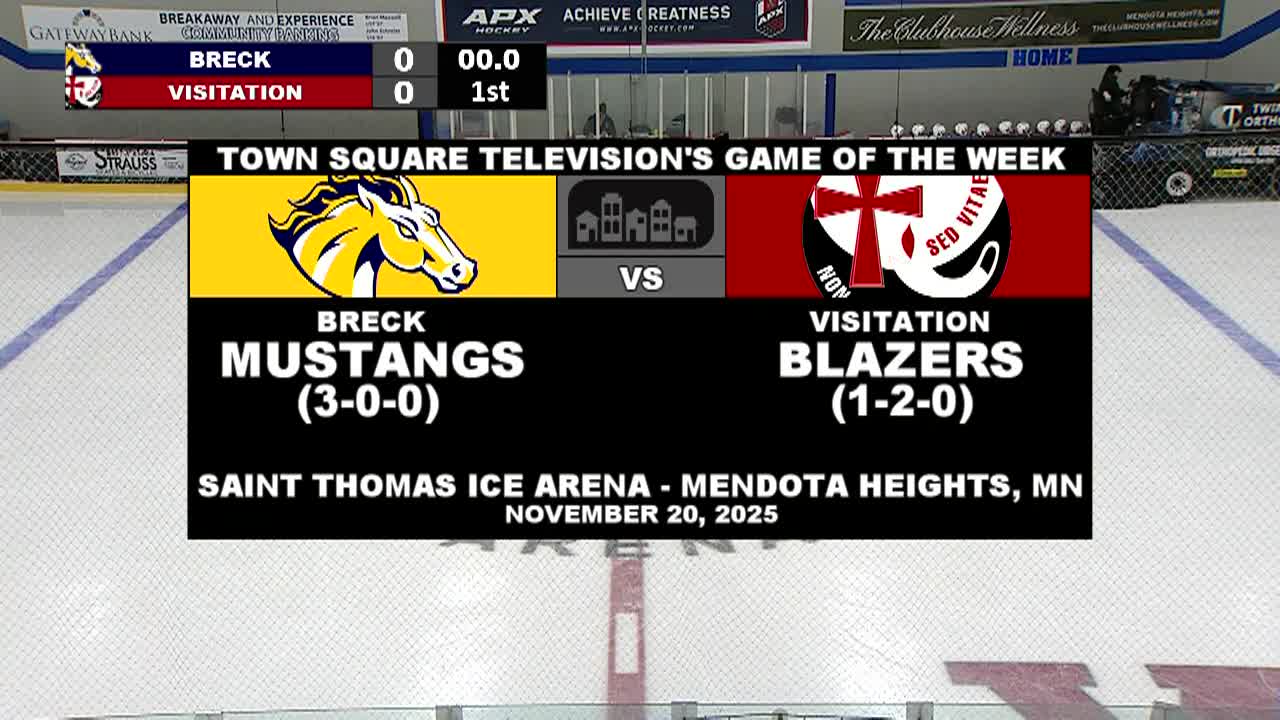 GOTW: Girls Hockey: Breck @ Visitation 11-20-25