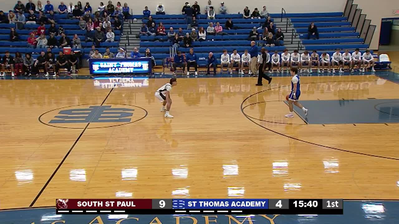 Thumbnail image for GOTW: Boys Basketball South St. Paul @ Saint Thomas Academy 12-22-25