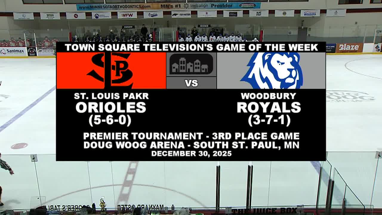 Thumbnail image for LIVE - GOTW: Boys Hockey Premier Tournament 3rd Place Game