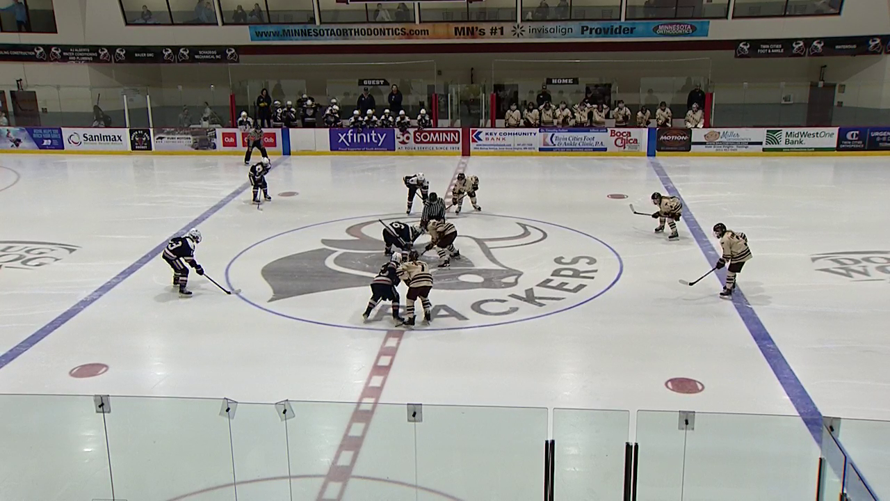 faceoff to start hockey match