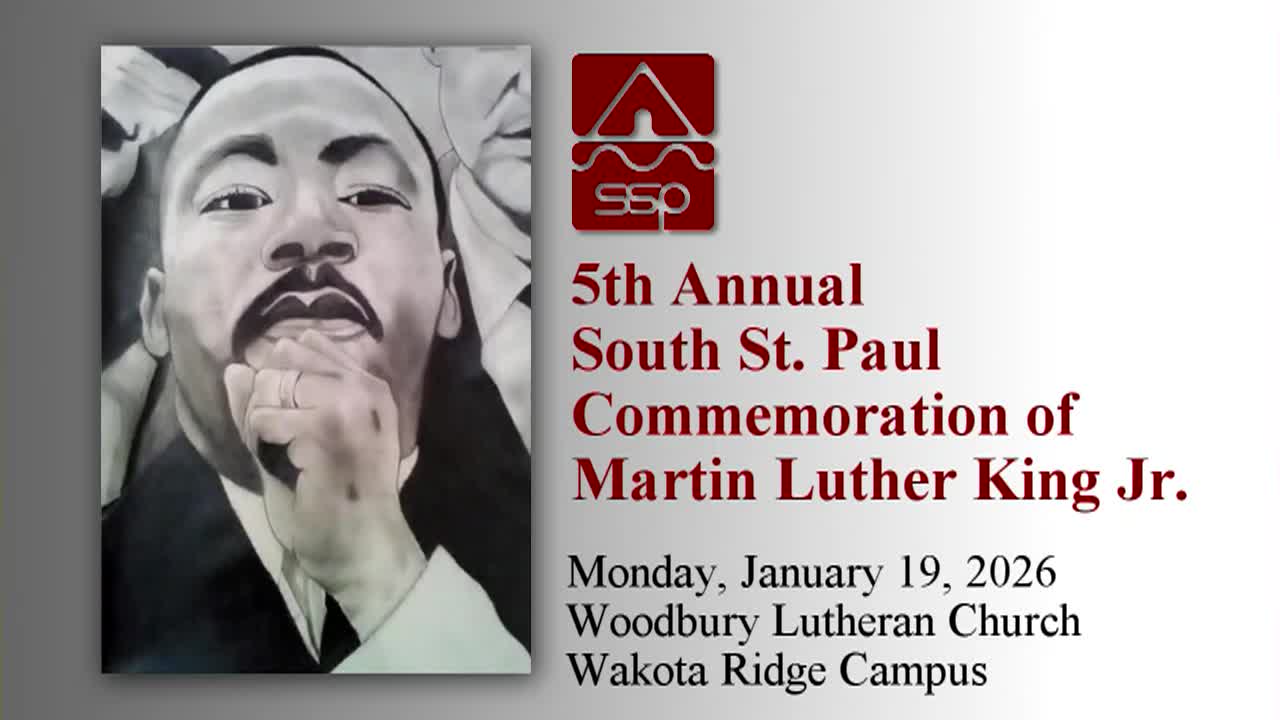 Thumbnail image for South St. Paul Commemoration of Martin Luther King, Jr