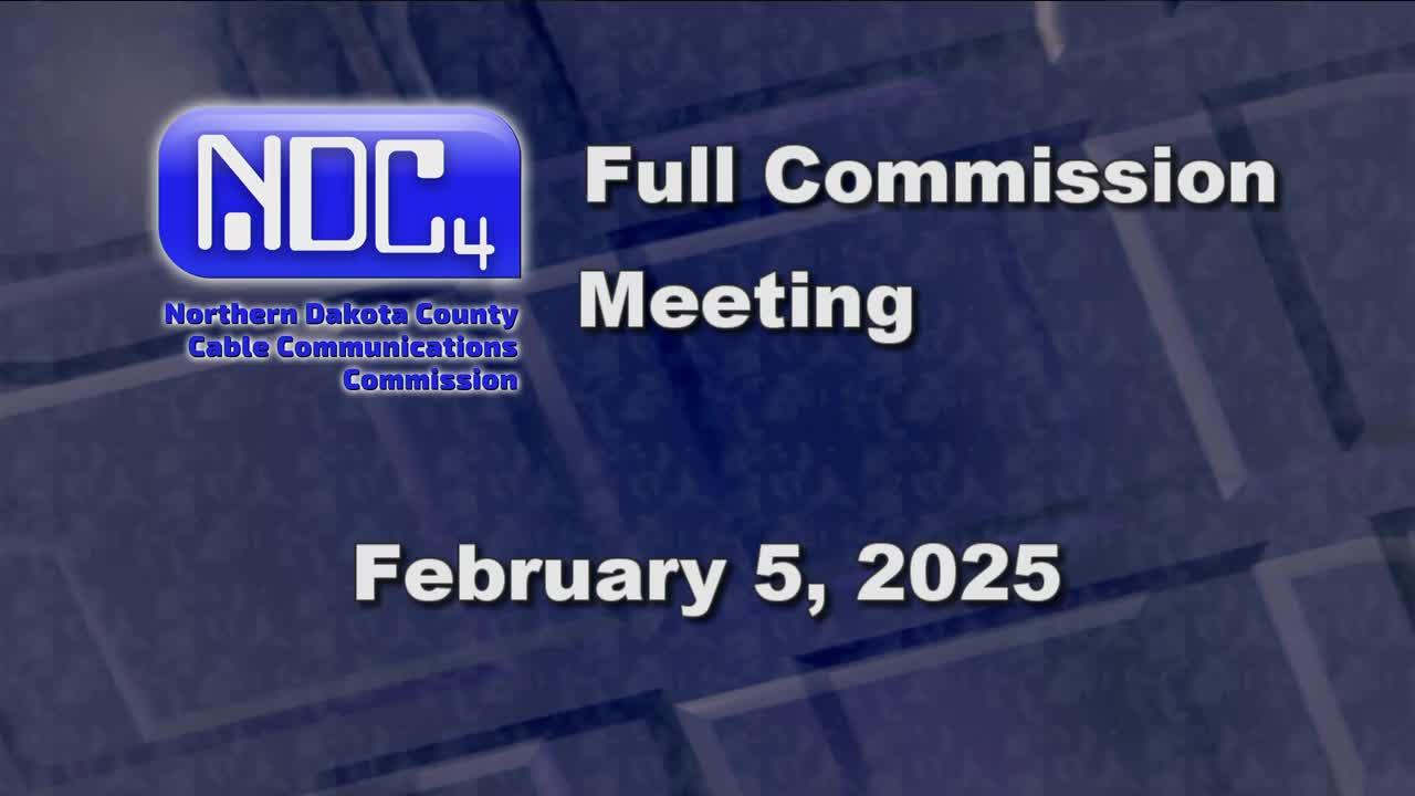 NDC4 Commission Meeting 2-5-25