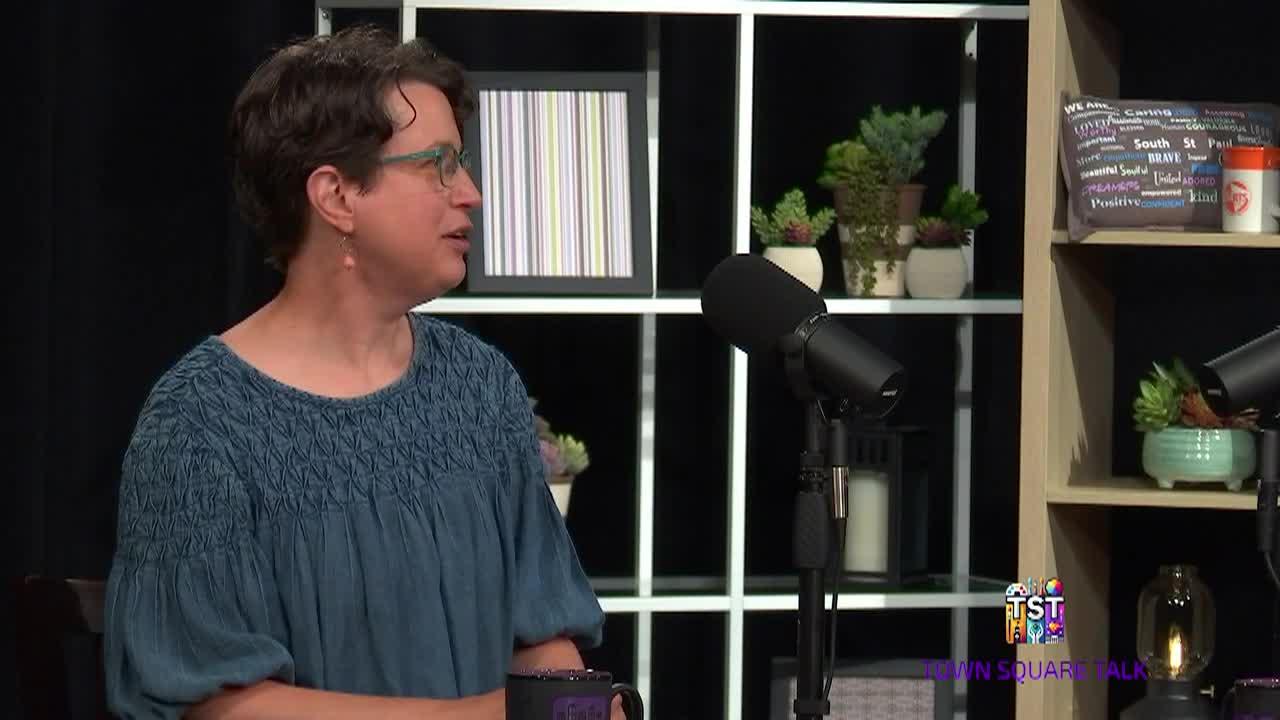 Town Square Talk: Carolyn Swiszcz