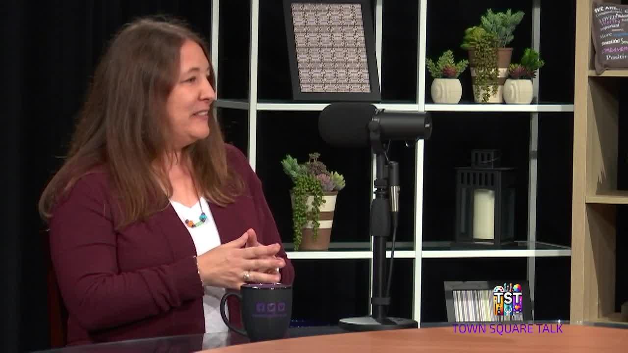 Adrienne DeRuyck talking