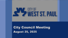 West St. Paul City Council Meeting of 8-25-25