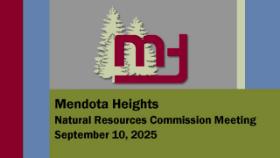 Mendota Heights Natural Resources Commission 9-10-25