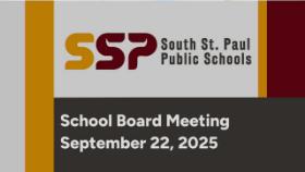 South St. Paul School Board of 9-22-25