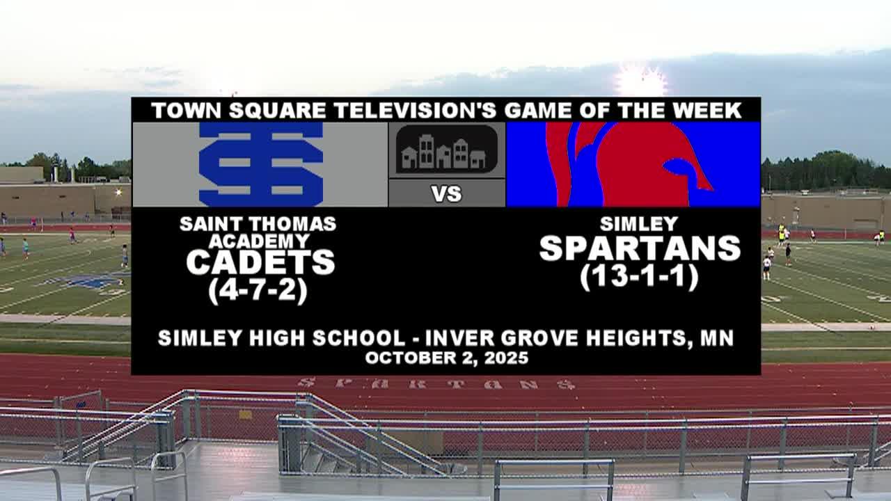 GOTW: Boys Soccer St. Thomas Academy @ Simley 10-2-25