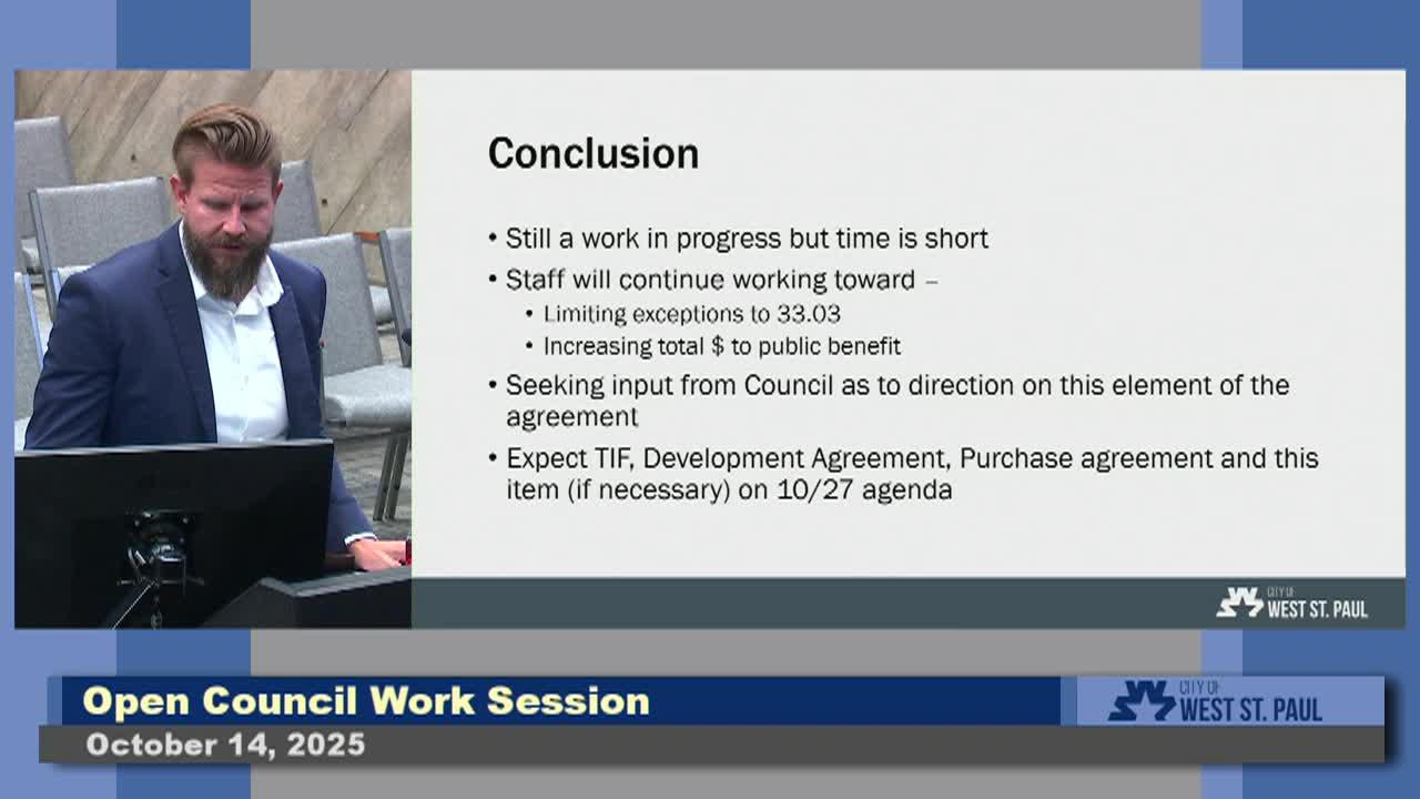 West St. Paul Economic Development Authority of 10-14-25