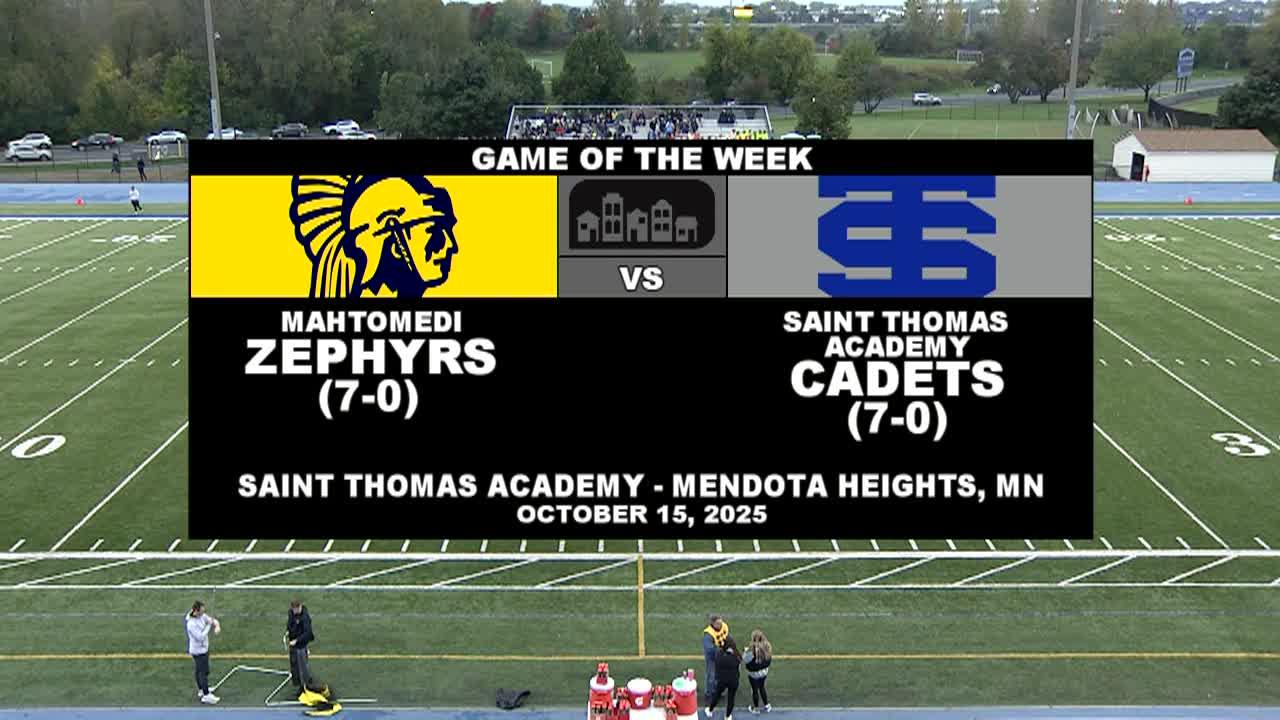 GOTW: Football Mahtomedi @ Saint Thomas Academy 10-15-25