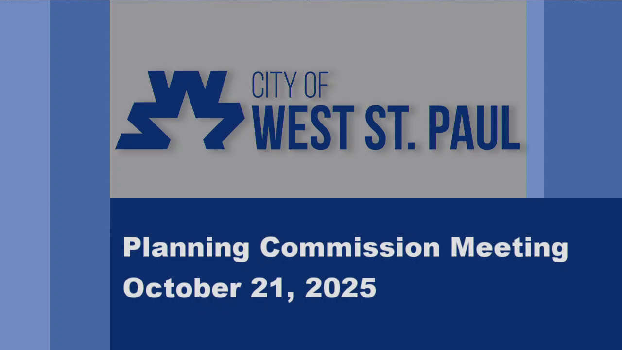 West St. Paul Planning Commission of 10-21-25