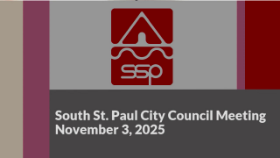 South St. Paul City Council Meeting of 11-3-25