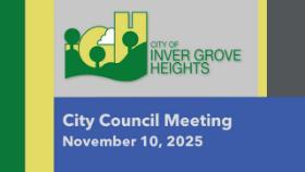 Inver Grove Heights City Council Meeting of 11-10-25