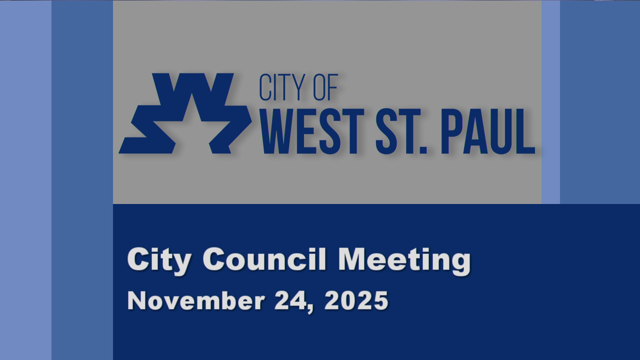 West St. Paul City Council Meeting of 11-24-25