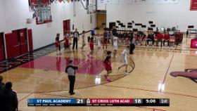 GOTW: Boys Basketball St. Paul Academy @ St. Croix Lutheran Academy of 12-4-25