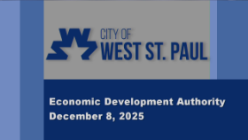 West St. Paul Economic Development Authority of 12-8-25