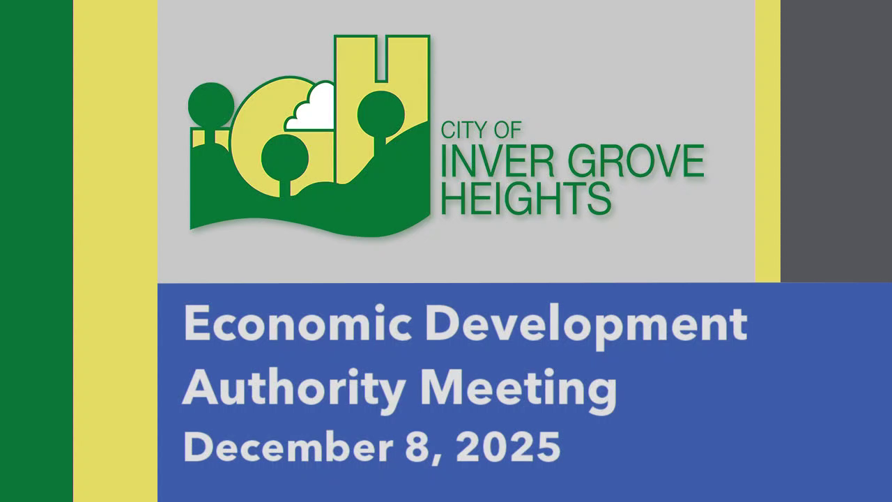 Inver Grove Heights Economic Development Authority 12-8-25