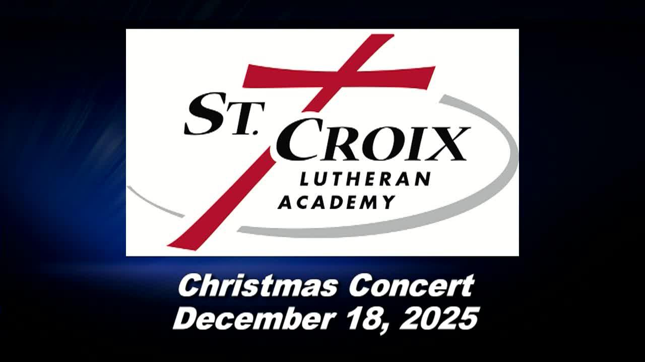 St. Croix Lutheran Academy Christmas Concert