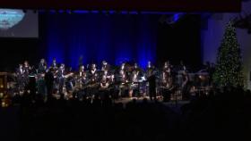 band playing on stage