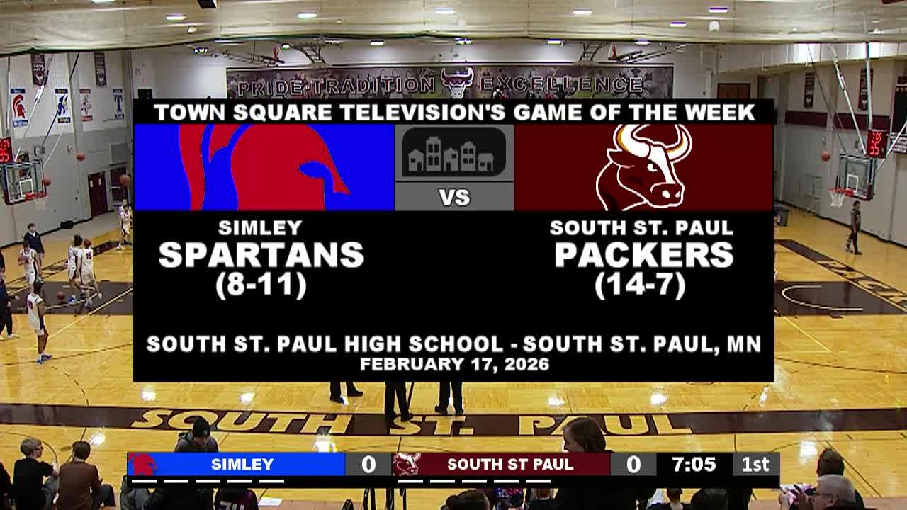 GOTW: Boys Basketball Simley @ South St. Paul 2-17-26