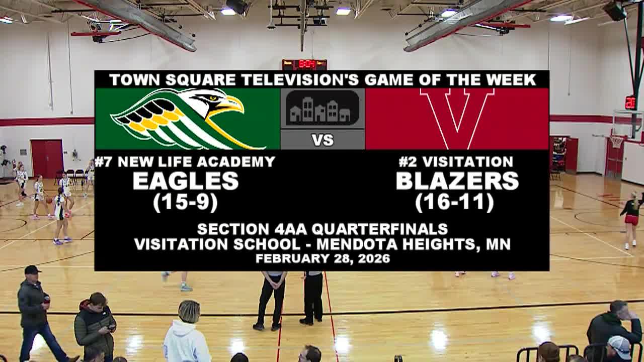  GOTW: Girls Basketball Section 4AA Quarterfinals #7 New Life Academy @ #2 Visitation