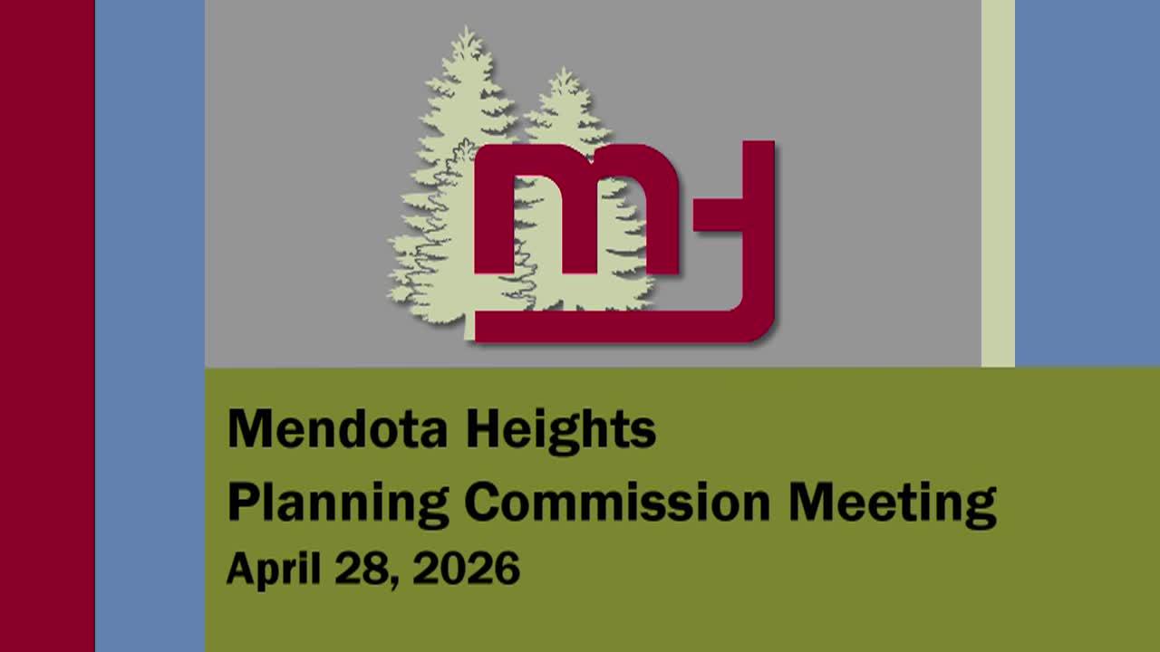 Mendota Heights Planning Commission of 4-28-26