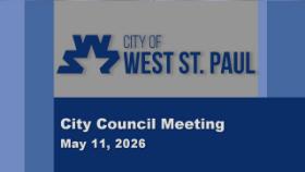 West St. Paul City Council Meeting of 5-11-26