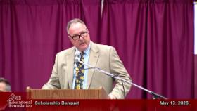 speaker at the podium speaking