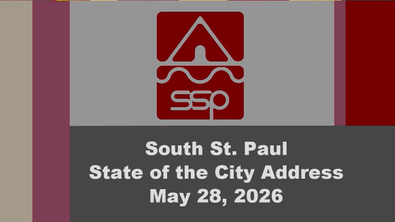 2026 South St. Paul State of the City Address