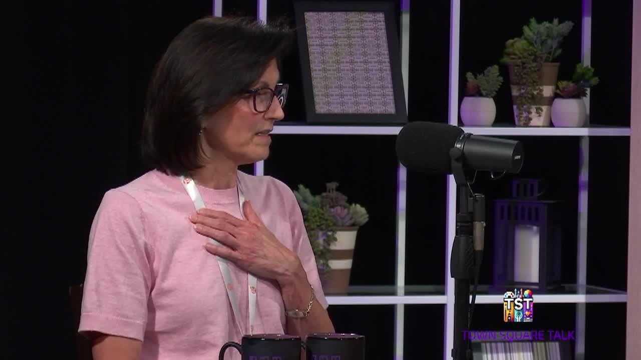 Trish Thacker talking
